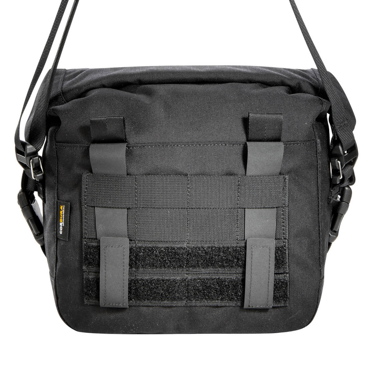 Tasche, Schultertasche, musterlos, schwarz, Gurtband