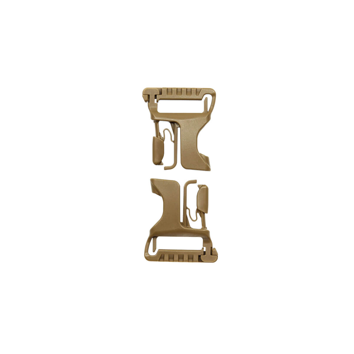 Schnalle, Gurtverschluss, Kunststoff, Bronzefarben, Clips