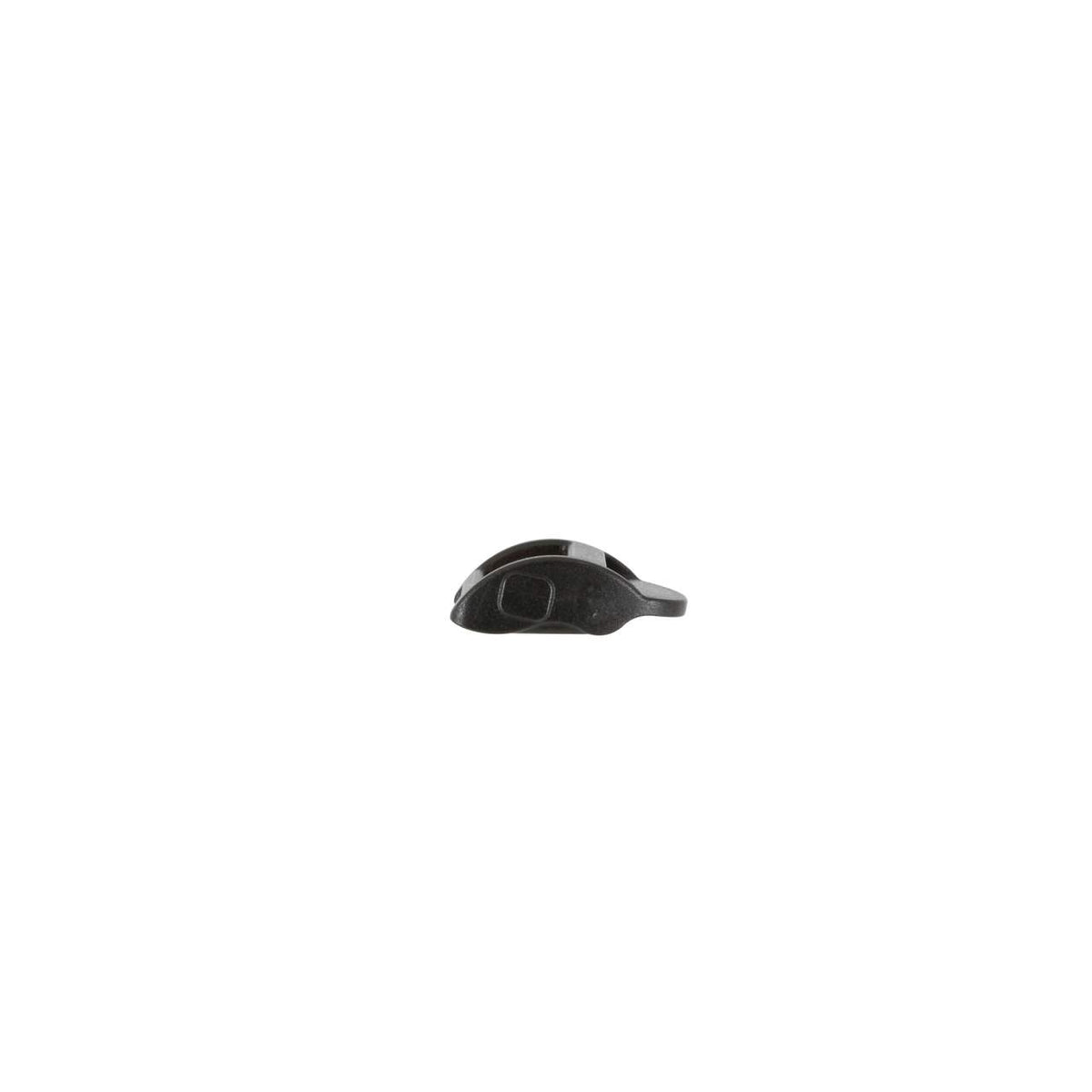 Schleife, Schalenschnitt, Schmuckclip, Klingenform, Silber/Metall