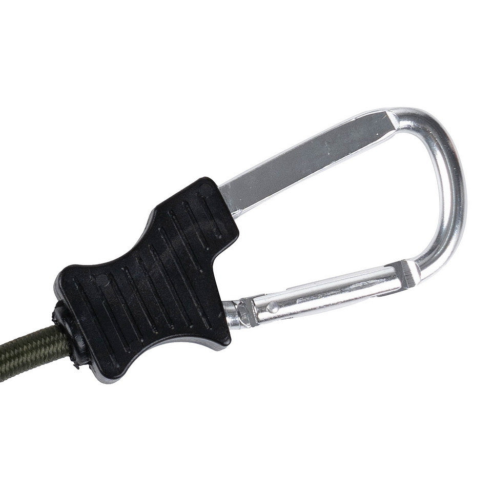 Klemmgurt, Schnellverschluss, Karabiner, Seilzug, Gurtband