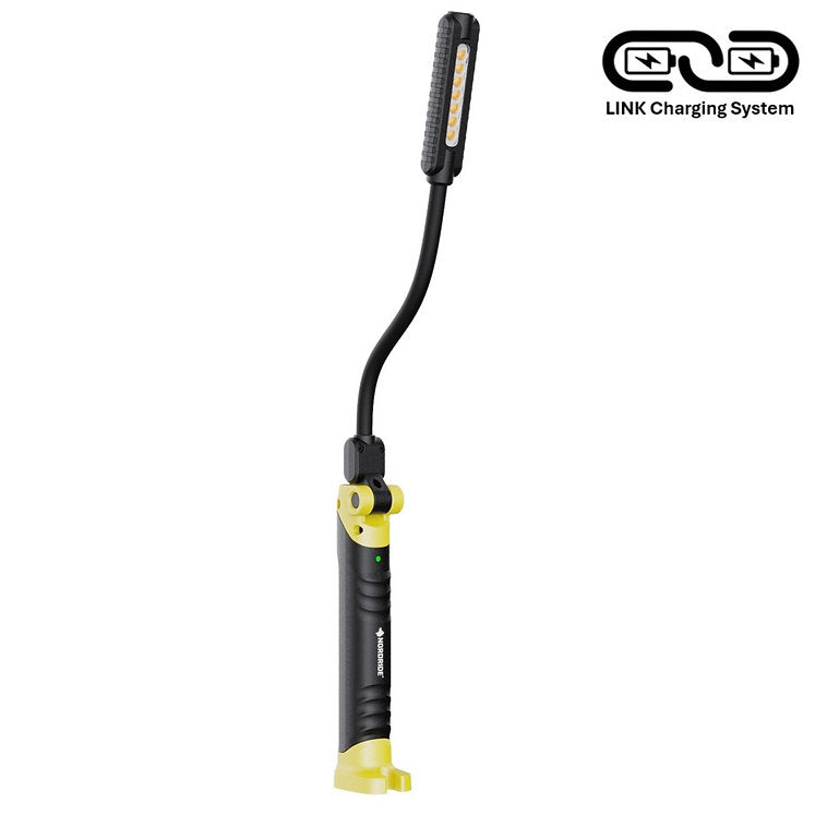 LED, Arbeitsleuchte, Akku, Klemmhalter, Flexible