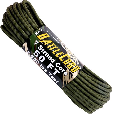 paracord, Schnur, Überlebensausrüstung, militärgrün, Strapcord