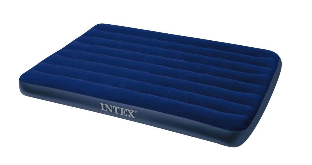 camping airbed, auflaufendes luftbett?