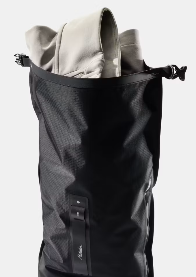 Rucksack, Stoff, Schwarz, Kompakt, Tragegriff