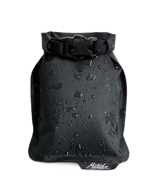trockentasche, wasserdicht, roll-top, schwarz, Matador