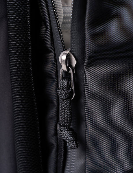 Reißverschluss, Kordel, Nylon, Rucksack, Schwarz