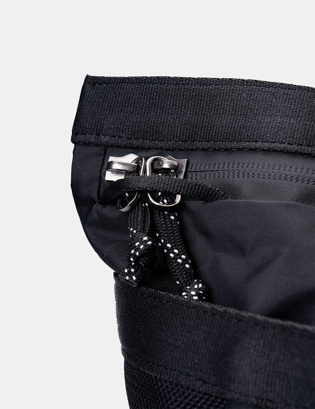 Rucksack, Reißverschluss, Gurtband, Nylon, Schwarz