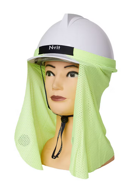 Schutzhelm, Hitzeschutz, Netz-Filter, Helm mit NIT, Sonnenschutzhaube, Schutzhelm, Kopfhautkappe, Visiernetze, Gehäuse, N-rit