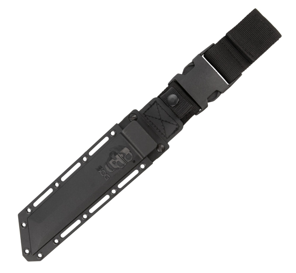 taktische messer, scheide, schwarz, riemen, feststehende klinge