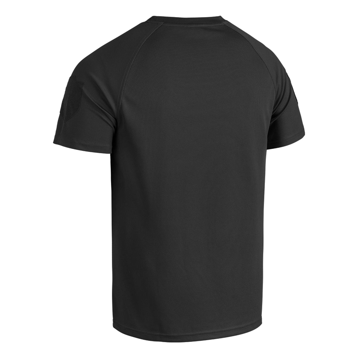 T-Shirt, Kurzarm, Schwarz, Rückseite, Sensor-Patch