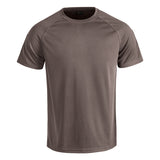 Tee, Kurzarm, Rundhalsausschnitt, Baumwollshirt, Einfarbig
