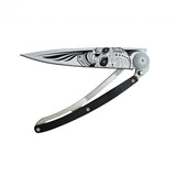 Klappmesser - Tattoo Totenkopf grau 37g