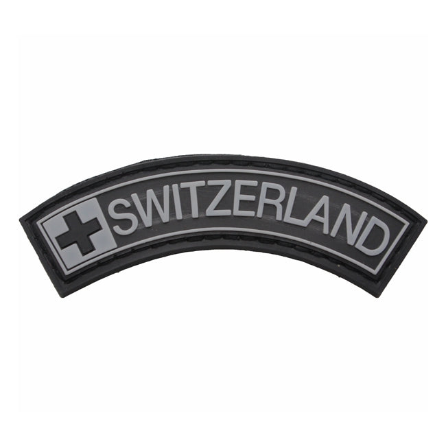 Klettabzeichen Switzerland - black