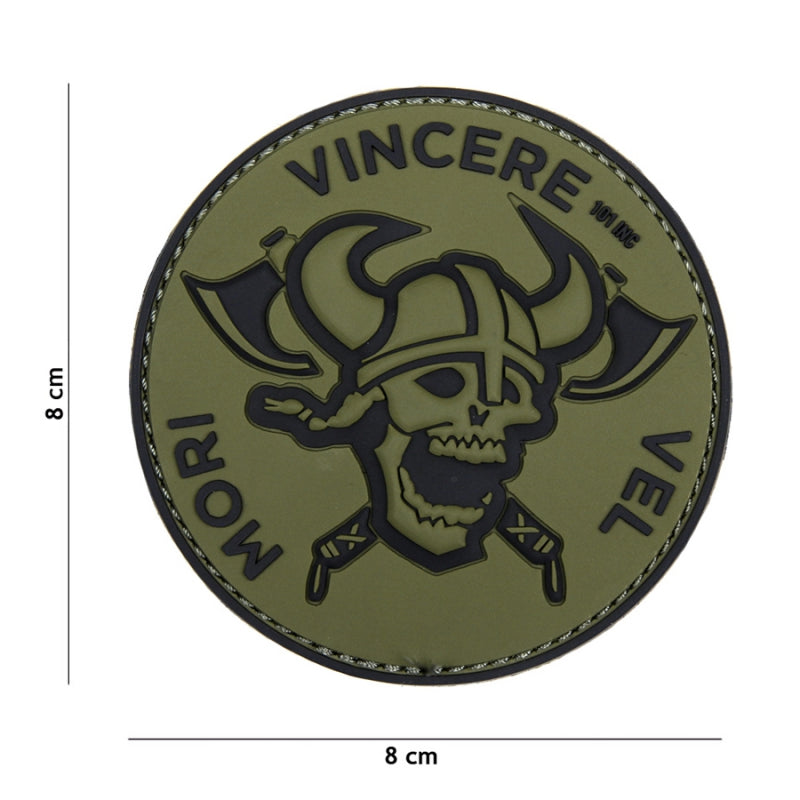 Klettabzeichen Mori Vincere Vel  - grün