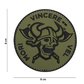 Klettabzeichen Mori Vincere Vel  - grün