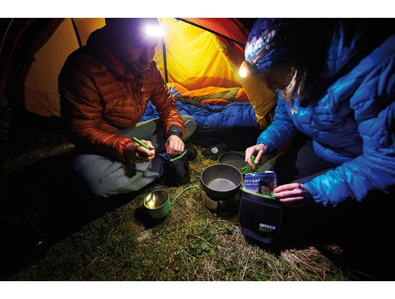 Campen, Draußen, Zelt, Person, Frau