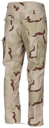 US Kampfhose, BDU, Rip Stop, 3 Farben desert