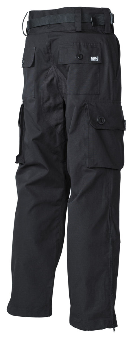 Kommandohose, "Smock", Rip Stop, schwarz