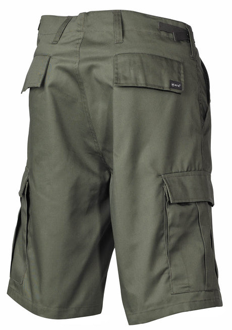 US Bermuda, BDU, oliv, mit Seitentaschen