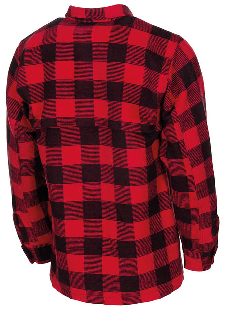 Holzfällerhemd, rot-schwarz, kariert