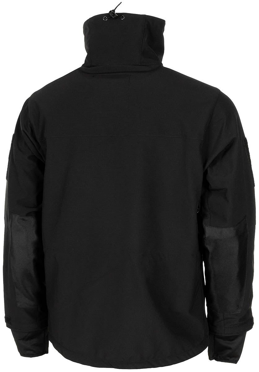 Softshell Jacke, "High Defence", schwarz