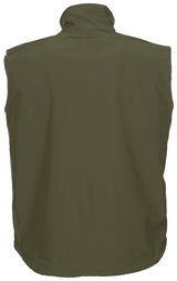 Softshell Weste, "Allround", oliv