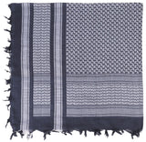 Halstuch, "Shemagh", Supersoft, foliage-weiss