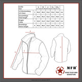 US Kinder-Polarjacke, N2B, schwarz, Kapuze mit Fellkragen