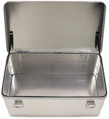 Transportkisten, Alu, 3er Set, 34 l, 55 l, 100 l