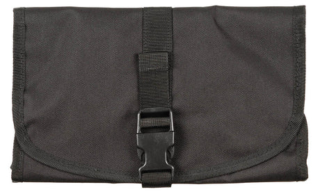 Waschzeugtasche, schwarz, rollbar