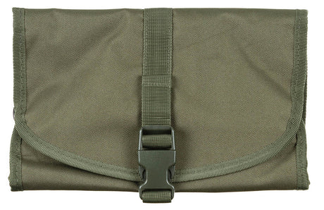 Waschzeugtasche, oliv, rollbar