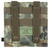 Magazintasche, 2-fach,"MOLLE", flecktarn