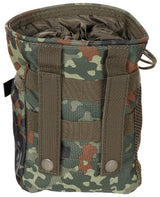 Patronenhülsen-Tasche,"MOLLE", flecktarn