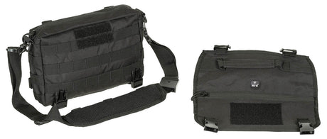 Schulter-Tragetasche, "MOLLE", schwarz