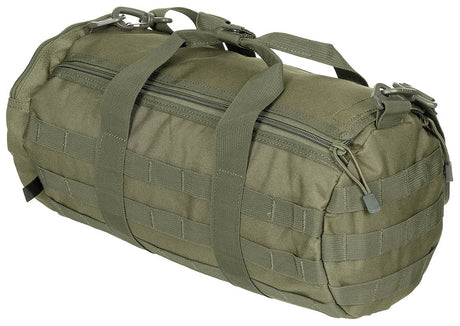 Einsatztasche, rund, "MOLLE", oliv