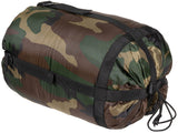 Mumienschlafsack, woodland, 2-lagige Füllung