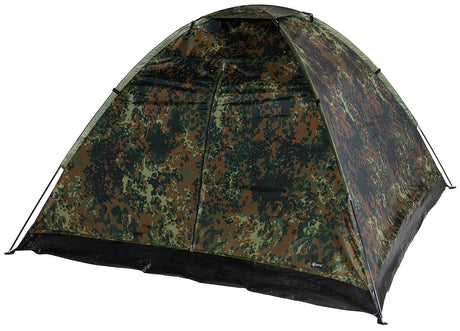Zelt, "Monodom", 3 Personen, flecktarn