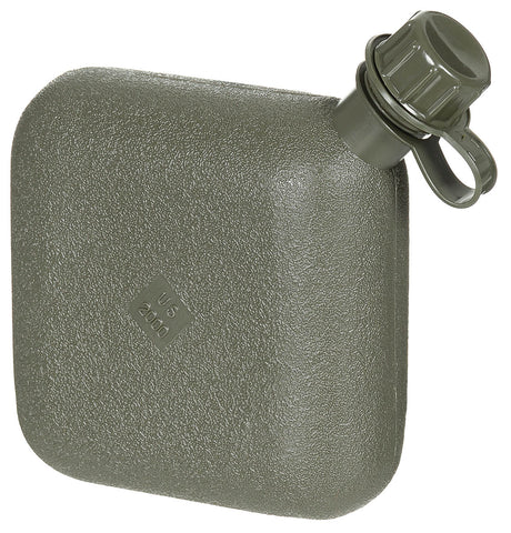 US Feldflasche, eckig, mit Hülle, oliv, 2 Qt