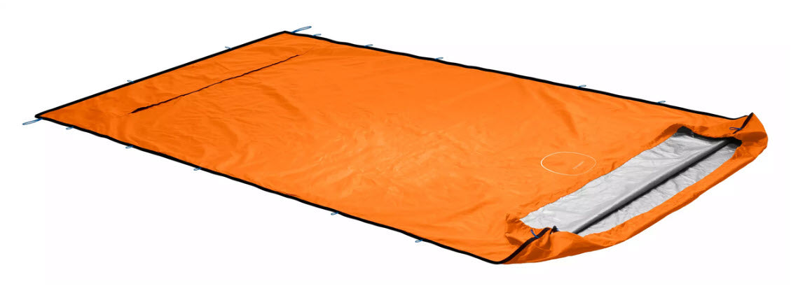 Zelt, Flagge