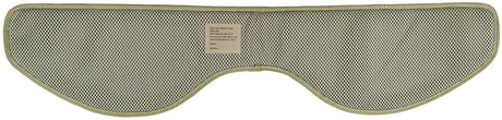 Dekoration für Zuhause, Kissen, eye mask, sleep mask, mesh fabric, olive green, curve shape
