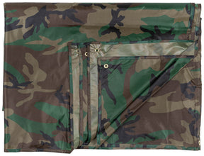 Mehrzweckplane, "Tarp", woodland, ca. 300 x 500 cm