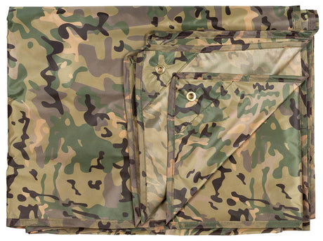 Mehrzweckplane, "Tarp", operation-camo, ca. 400x500 cm