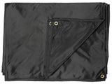 Mehrzweckplane, "Tarp", schwarz, ca. 300 x 500 cm