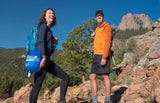 Wandern, Person, Tasche, Kurze Hose, Armbanduhr