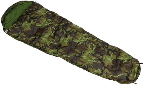 Mumienschlafsack, M95 CZ tarn, 2-lagige Füllung