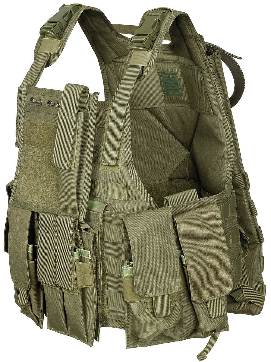 Bekleidung, Weste, Rettungsweste, Tasche, Rucksack, Weste, Taktische Weste, Gurtung, Magazintaschen, Khaki/Oliv, Taktische We