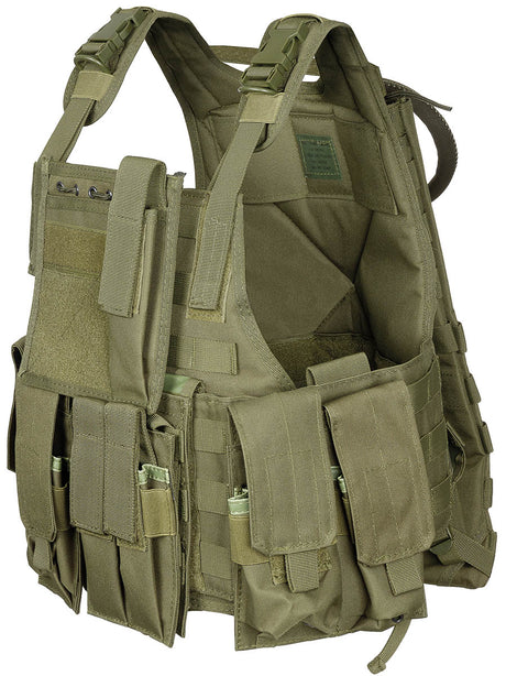 Bekleidung, Weste, Rettungsweste, Tasche, Rucksack, Weste, Taktische Weste, Gurtung, Magazintaschen, Khaki/Oliv, Taktische We