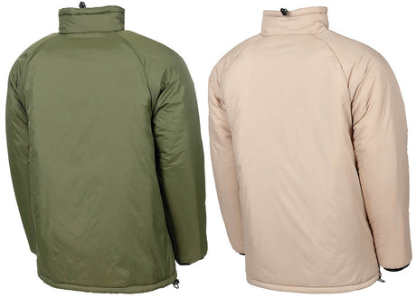 Brit. Thermojacke, wendbar, oliv/khaki