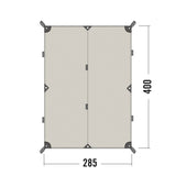 Tatonka - Tarp 4 TC sand beige (285 x 400cm)