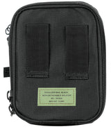 Gürtel-Umhängetasche, schwarz, mit abnehmbarem Holster